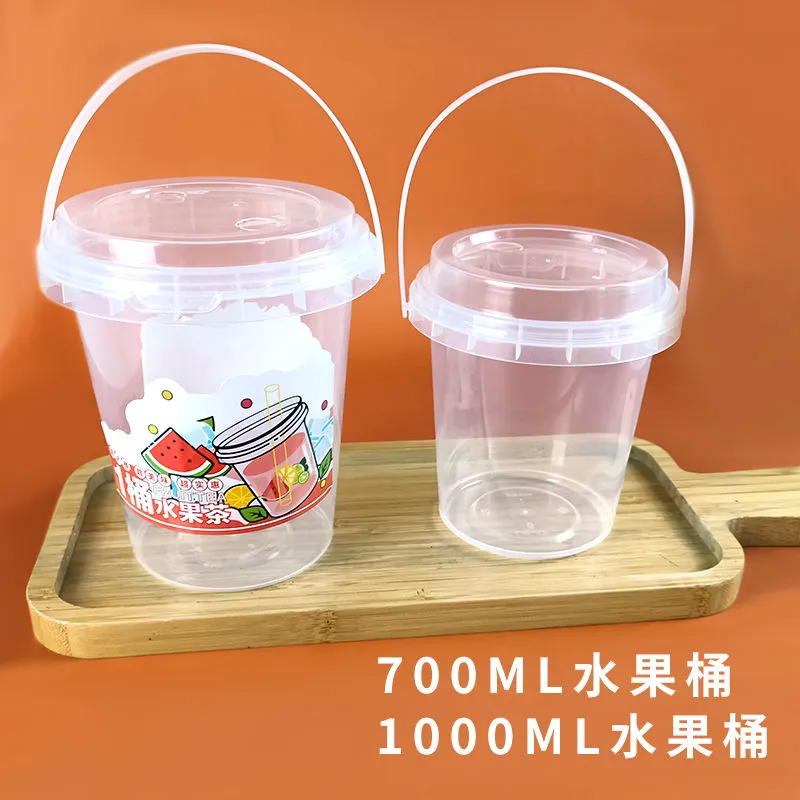 Injection molded cup -fruit bucket